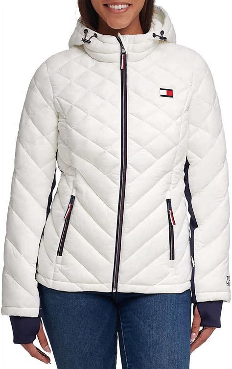 chamarra tommy hilfiger mujer larga|tommy hilfiger women.